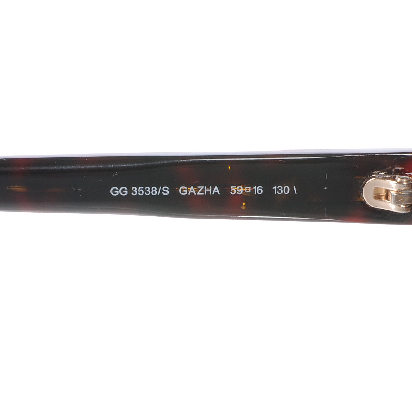 Tortoise Shell Web GG Sunglasses 3538