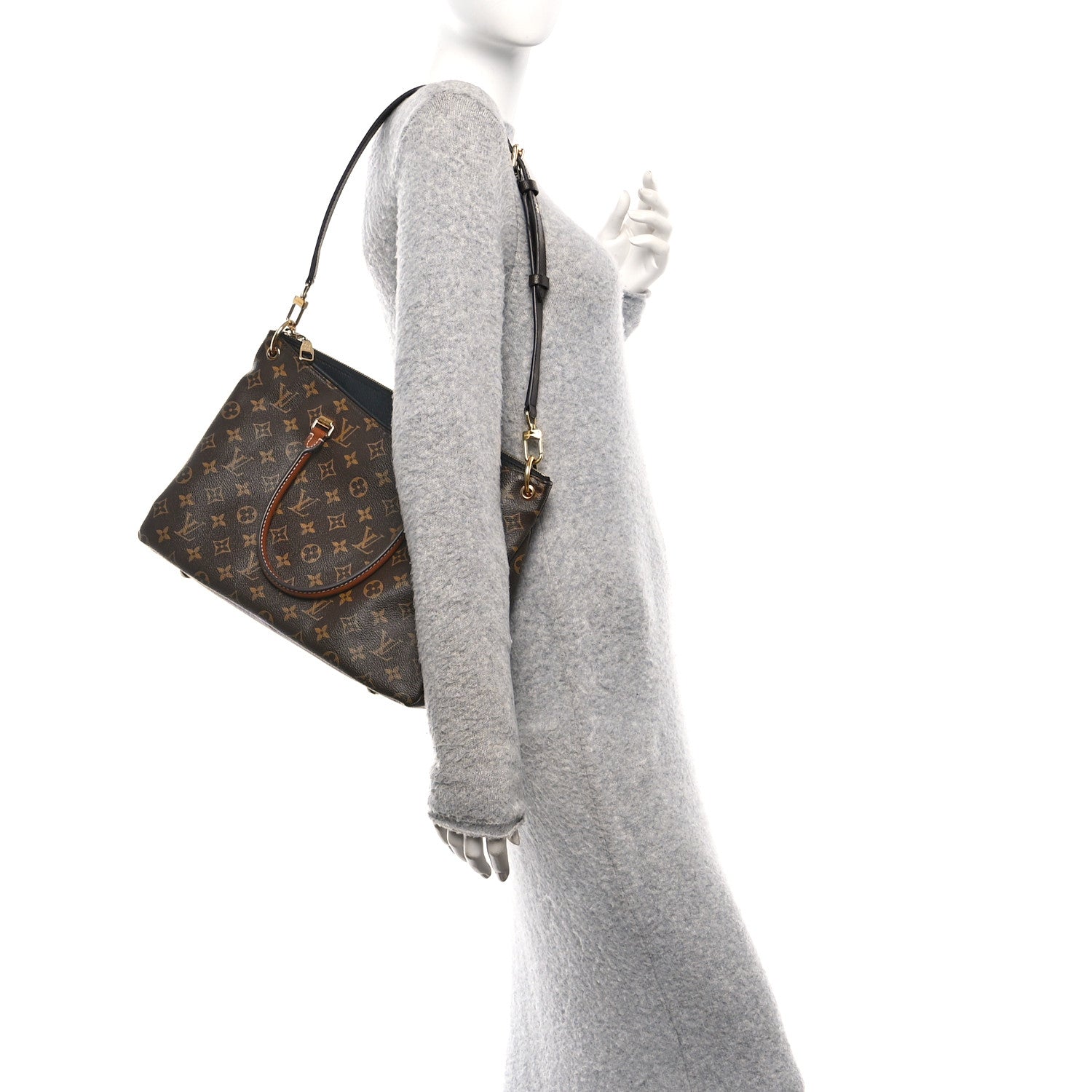 Louis Vuitton Monogram Pallas Full Black 2 of 9