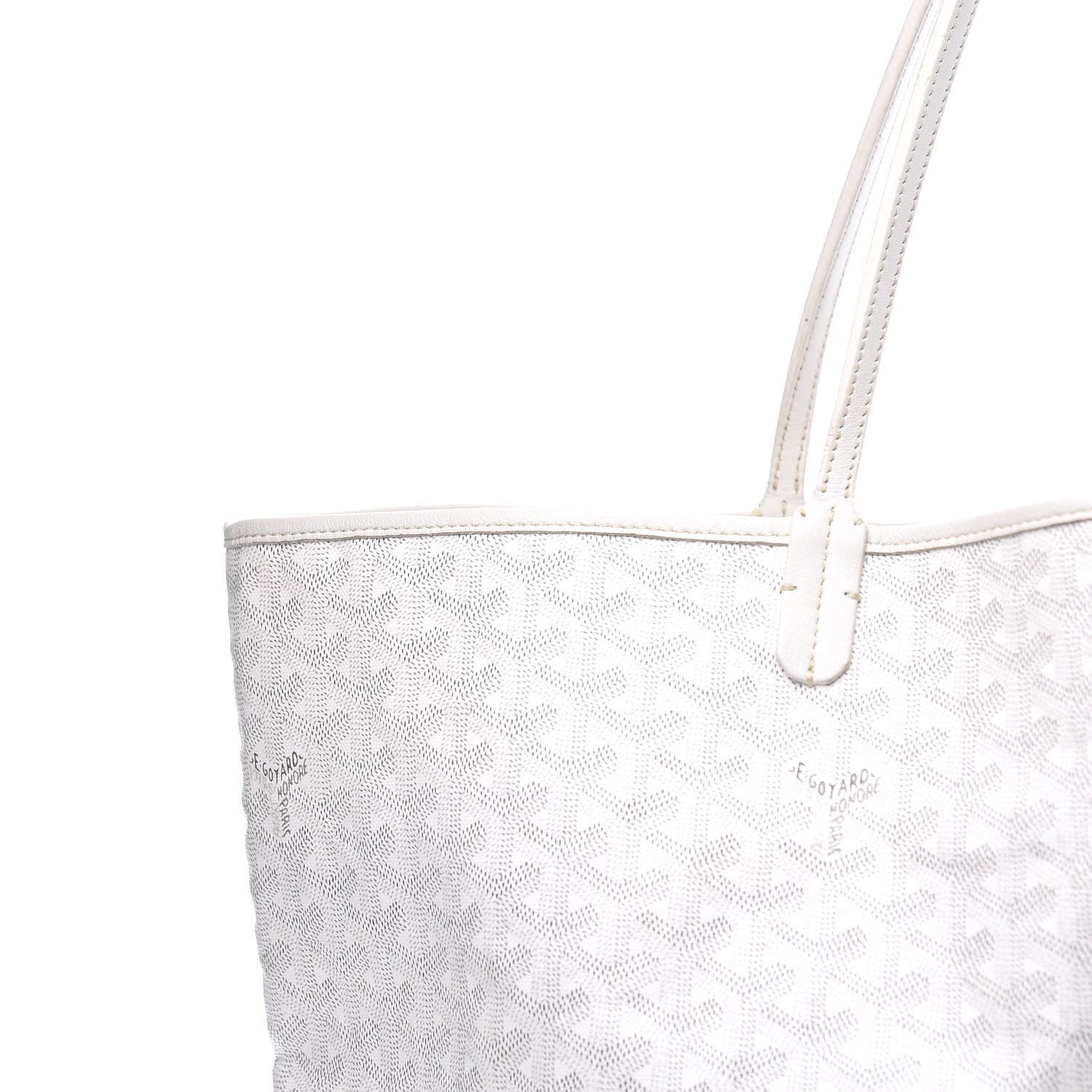 Goyard Goyardine Saint Louis GM White 13 of 13