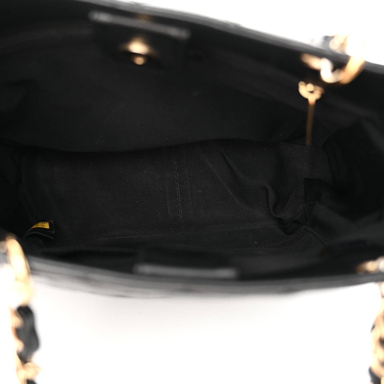 Chanel Caviar Quilted Petit Shopping Tote PST Black 5 of 13