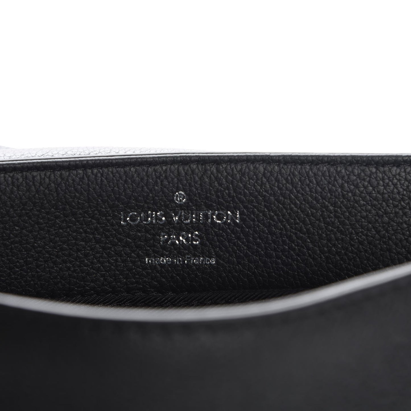 Soft Calfskin Eyelet Lockme II Top Handle Gris Silver