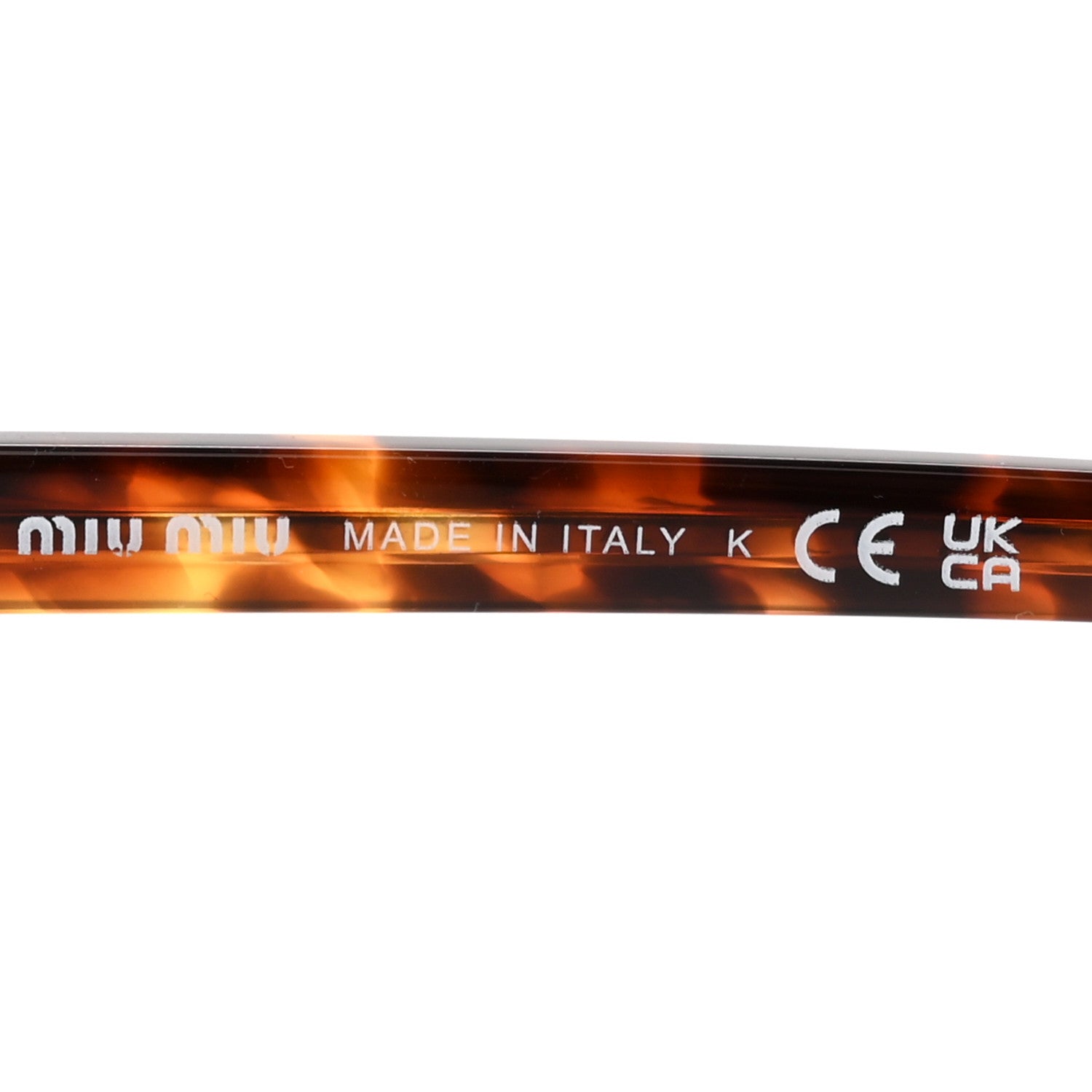 Miu Miu Acetate Cat Eye Sunglasses SMU A06 Tortoise 5 of 7