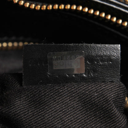 Chloe Calfskin Cary Zipped Shoulder Bag Black 8 of 10