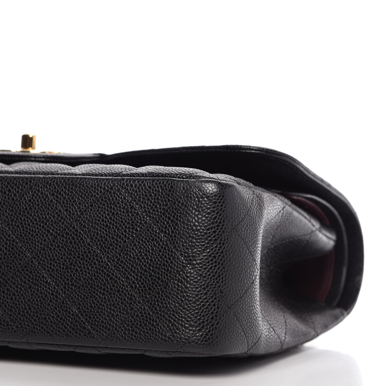Chanel Caviar Quilted Jumbo Double Flap Black 7 of 10
