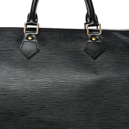 Louis Vuitton Epi Speedy 35 Black 7 of 11