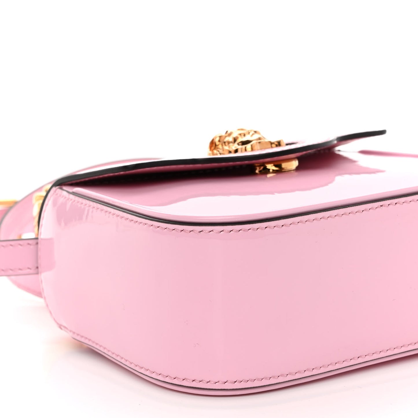 Patent Mini La Medusa Bag Pink
