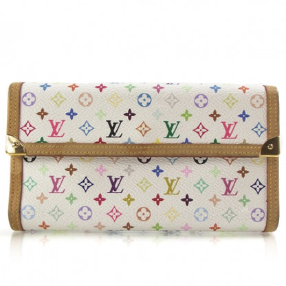 Louis Vuitton White Multicolor PTI Wallet 1 of 9