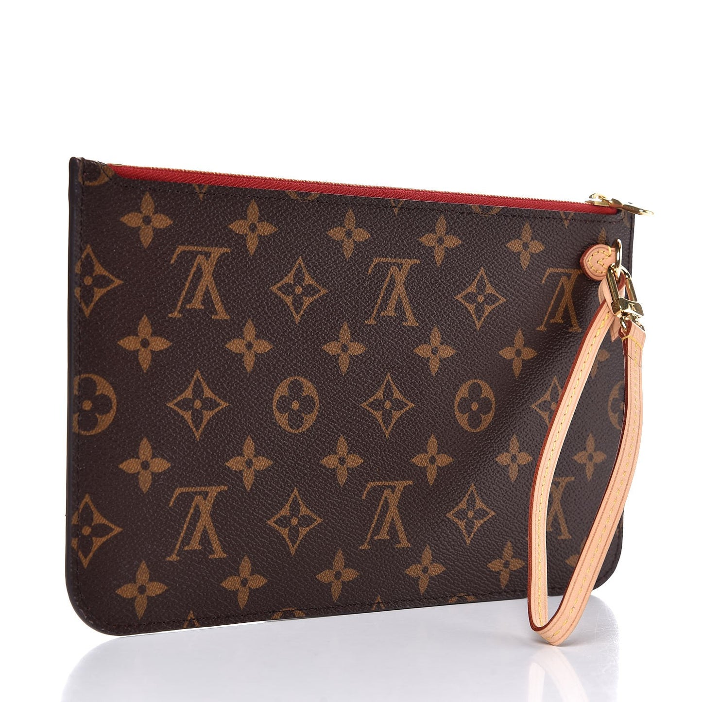 Monogram Neverfull MM GM Pochette Cherry