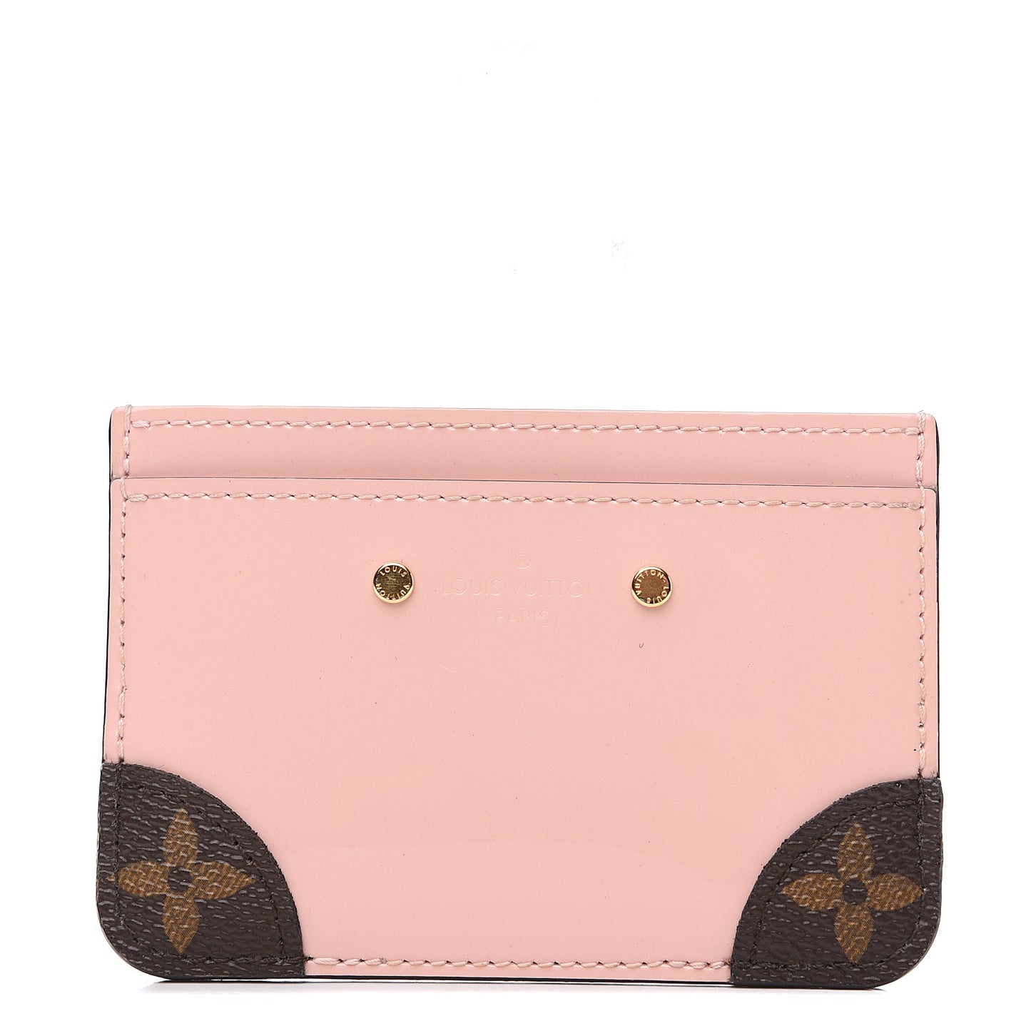 Patent Miroir Venice Card Holder Rose Ballerine