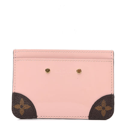 Louis Vuitton Patent Miroir Venice Card Holder Rose Ballerine 1 of 6