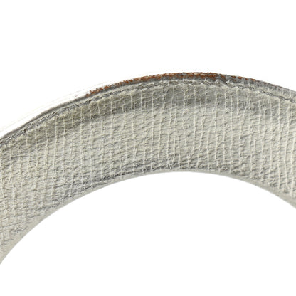 Christian Dior Metallic Grained Calfskin Cannage Small Lucky Badges My Lady Dior Silver 11 of 11