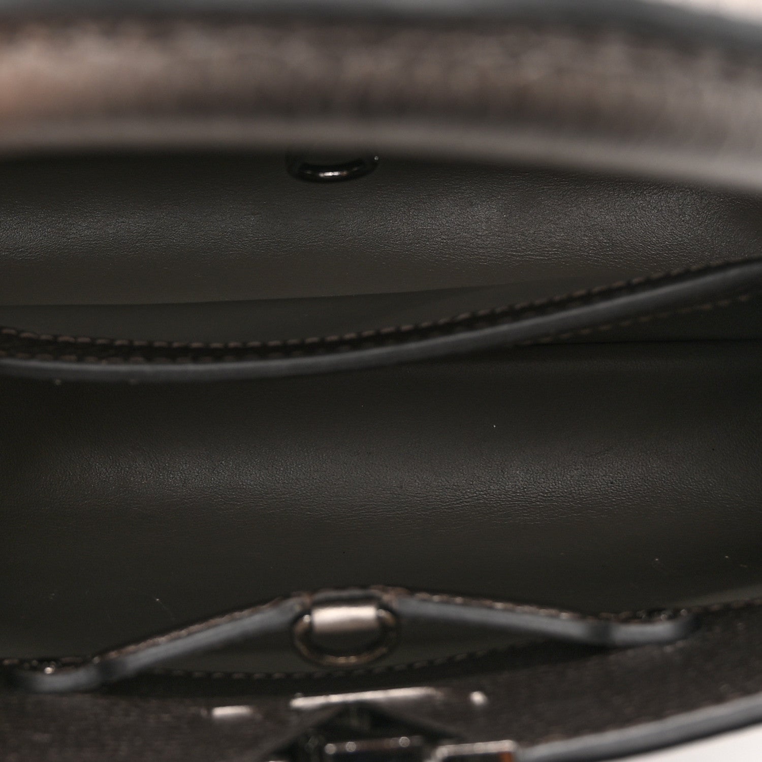 Louis Vuitton Metallic Calfskin Capucines BB Etain 5 of 9