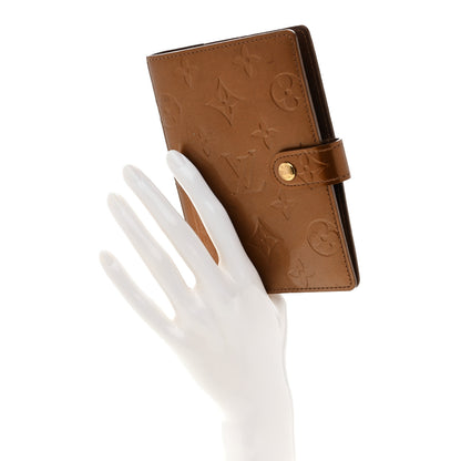 Louis Vuitton Vernis Small Ring Agenda Cover Bronze 2 of 7