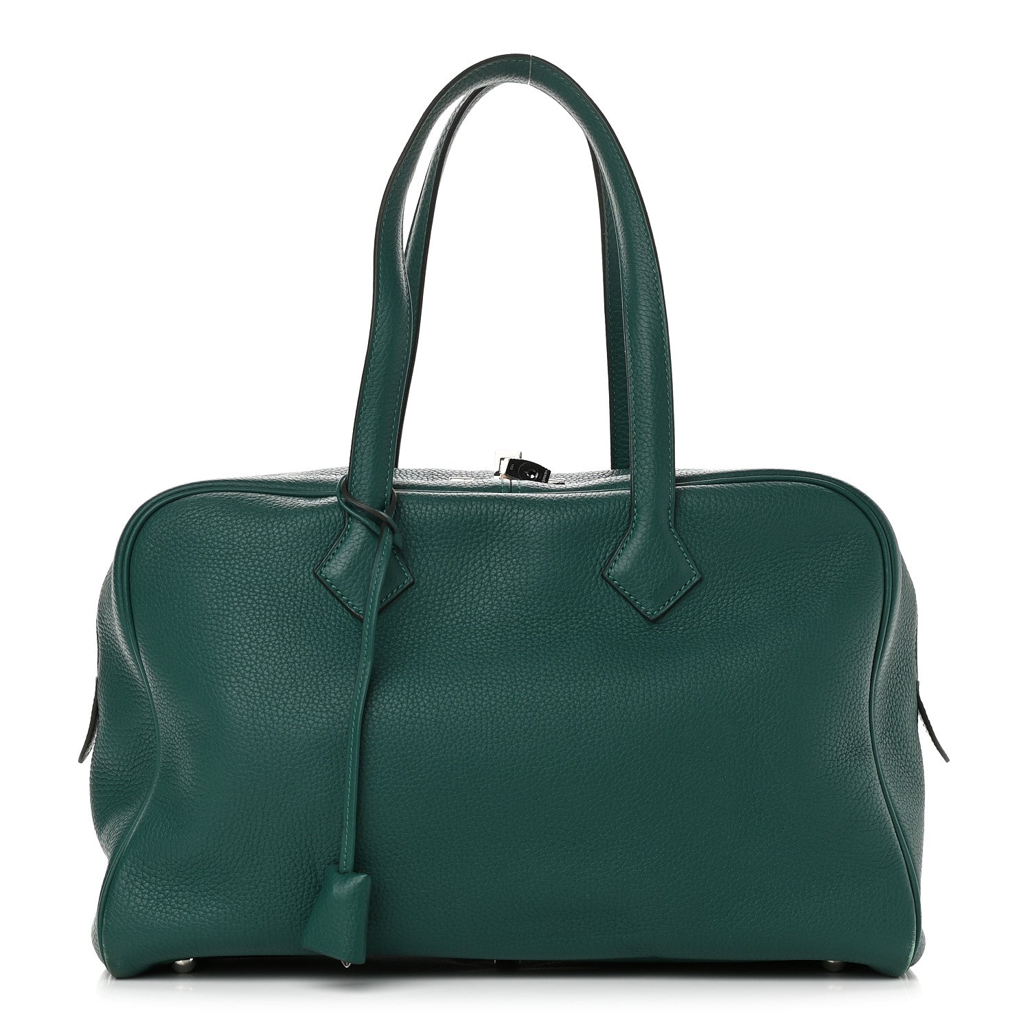 Hermes Taurillon Clemence Victoria II 35 Malachite 1 of 11