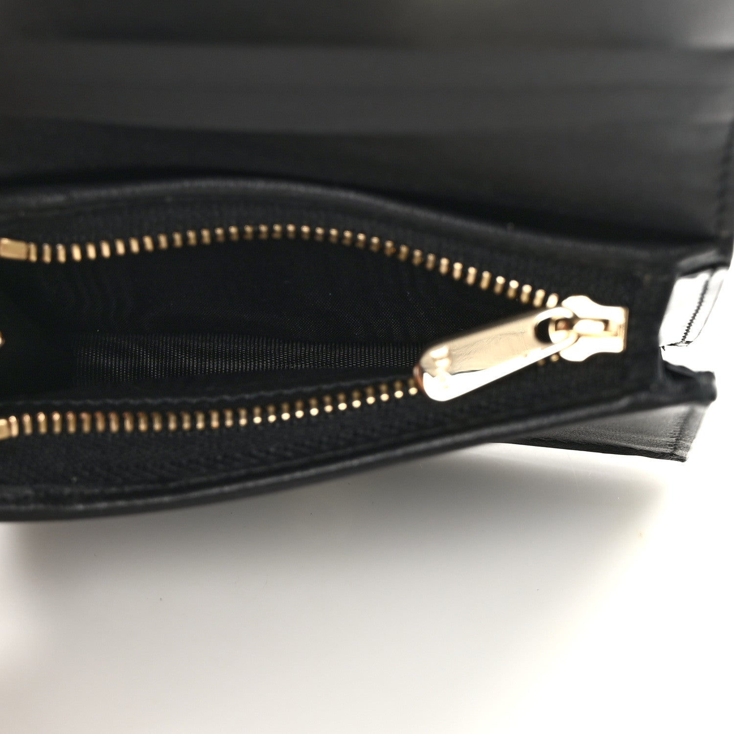 Christian Dior CHRISTIAN DIOR Patent Cannage Mini Lady Dior Wallet Black 6 of 7