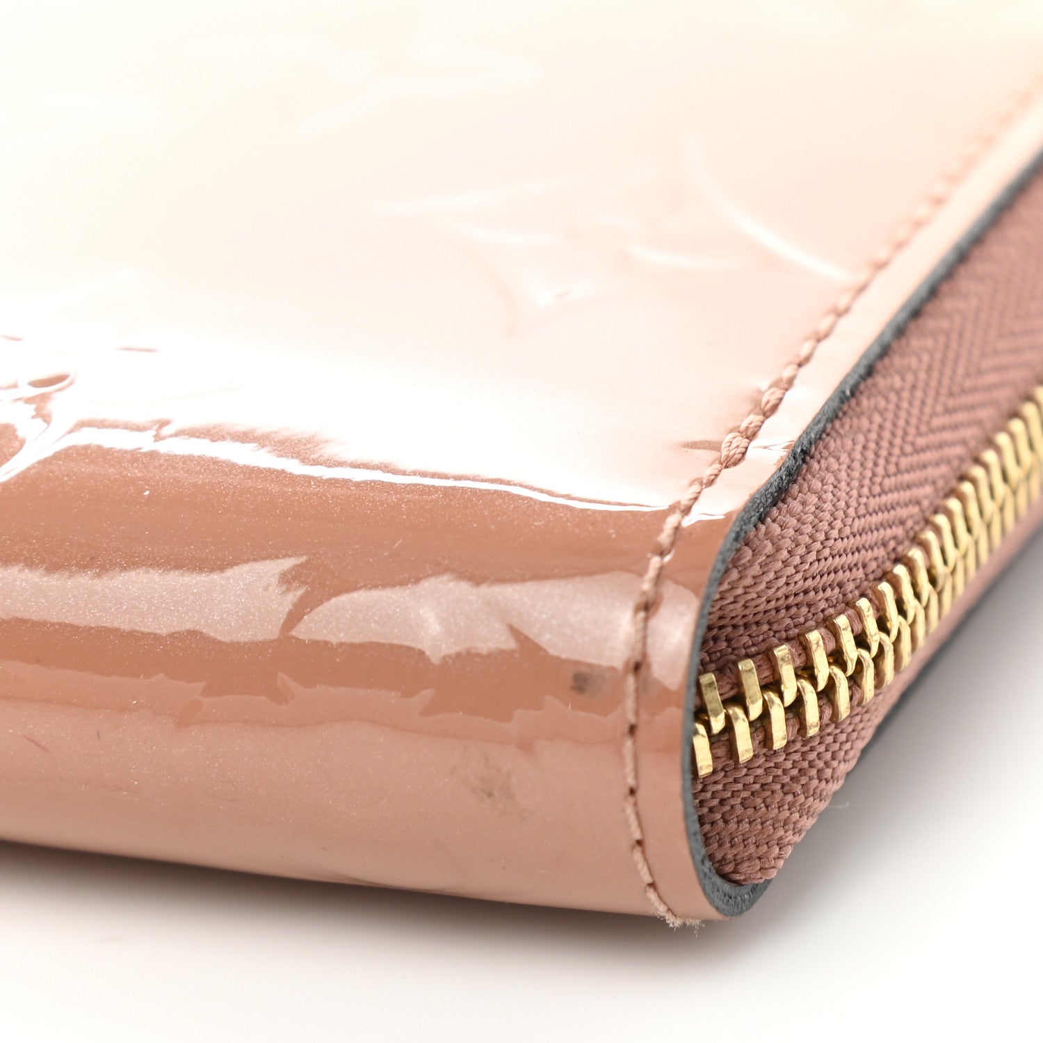Louis Vuitton Vernis Zippy Coin Purse Rose Velours 8 of 8