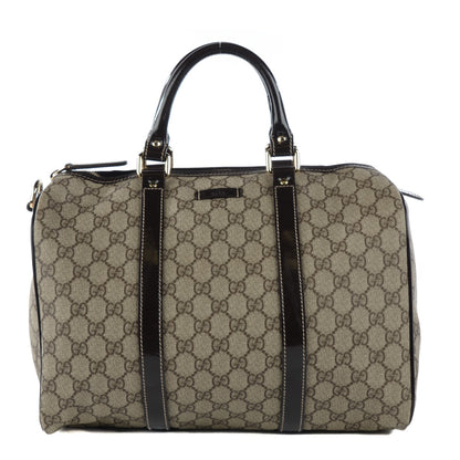 Gucci GG Plus Monogram Medium Joy Boston Dark Brown 1 of 8