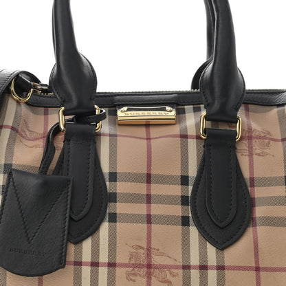 Burberry Haymarket Check Small Gladstone Chocolate 8 of 12