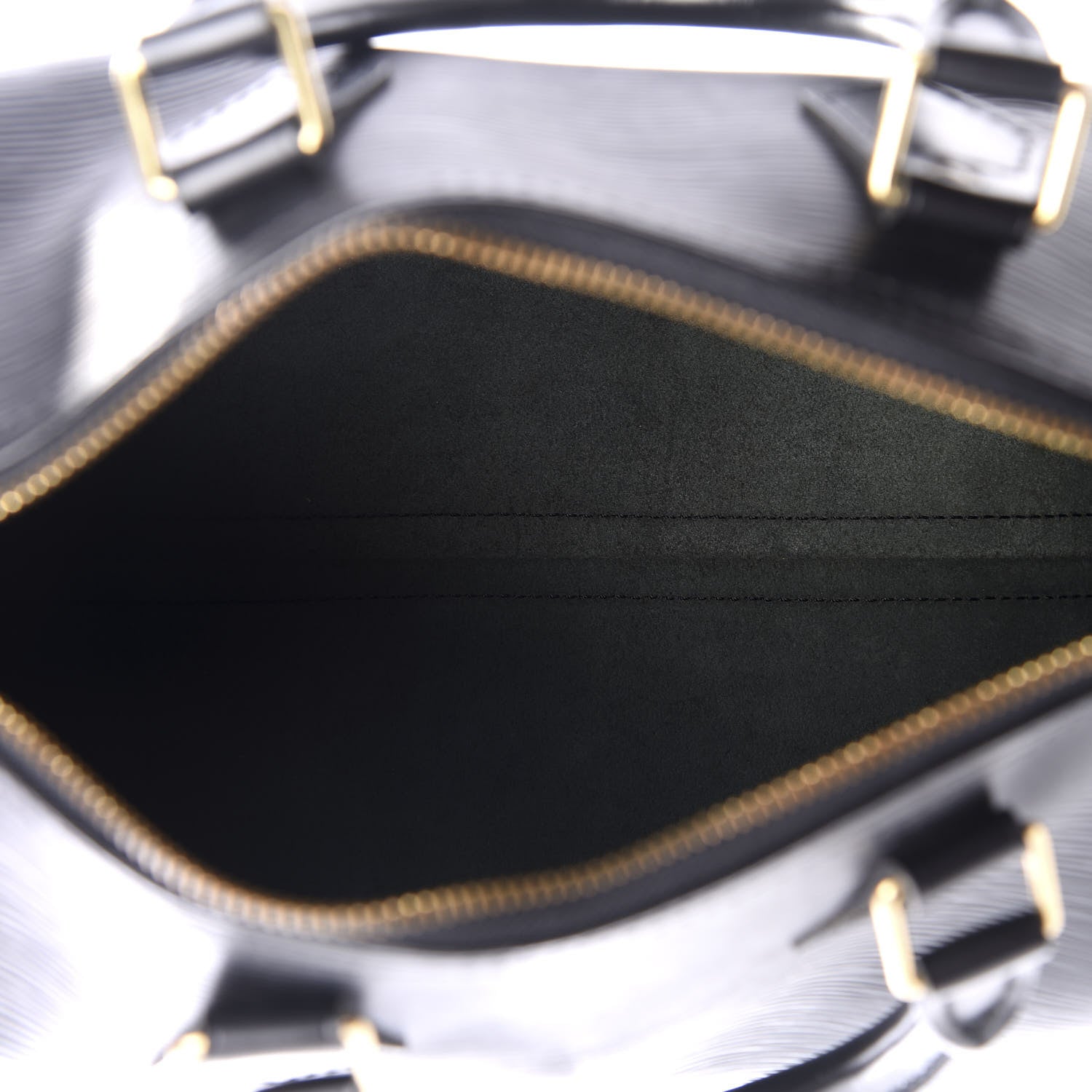 Louis Vuitton Epi Speedy 25 Black 4 of 8