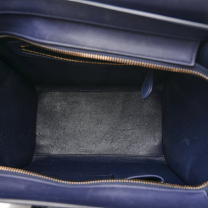 Celine Smooth Calfskin Mini Luggage Ink 5 of 11