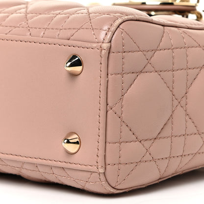 Christian Dior Lambskin Cannage Small My ABCDior Fard 8 of 18