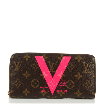 Louis Vuitton Monogram V Zippy Wallet Grenade 1 of 7