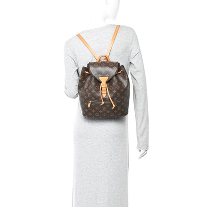 Louis Vuitton Monogram Montsouris NM Backpack 2 of 10
