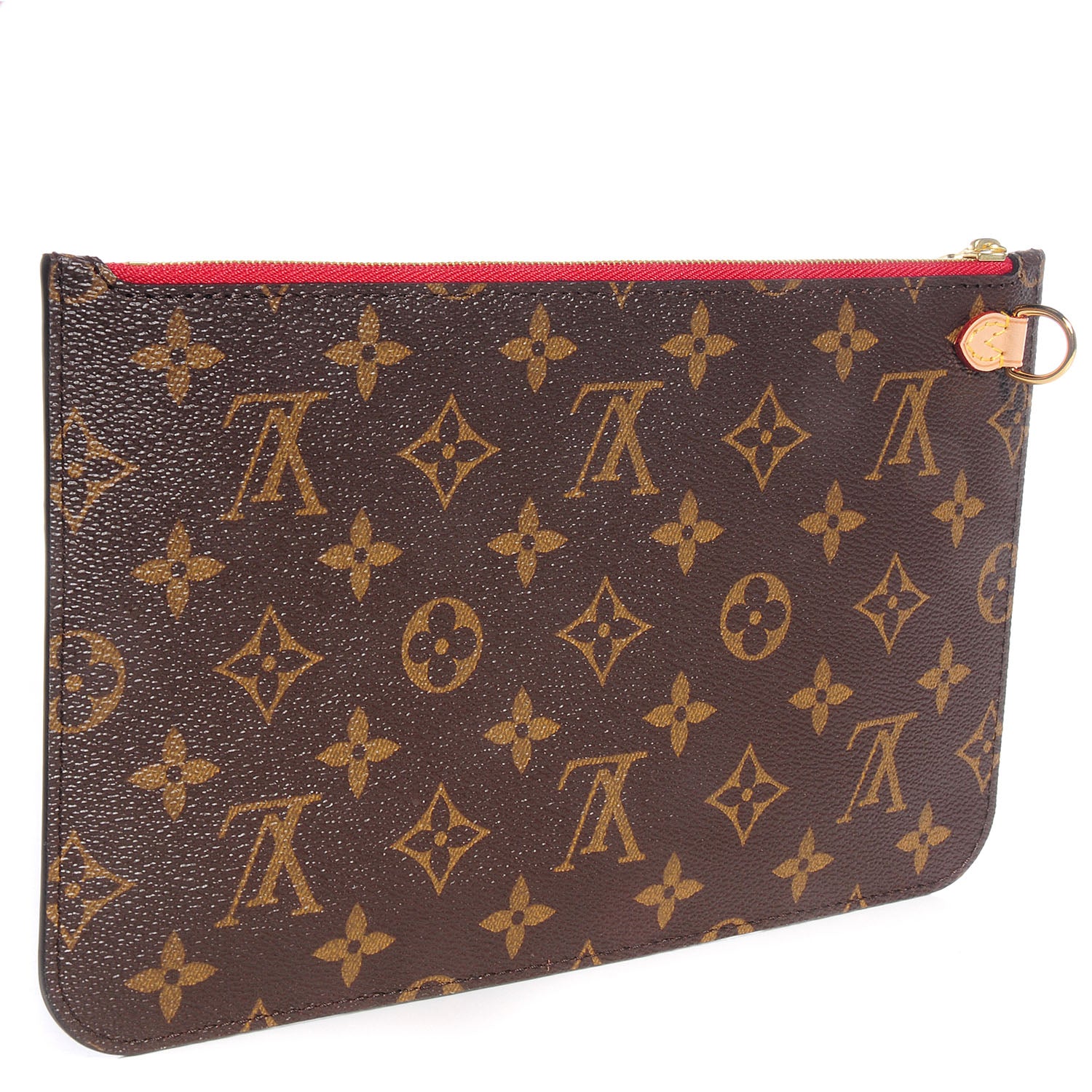 Louis Vuitton Monogram Neverfull MM GM Pochette Cherry 3 of 7
