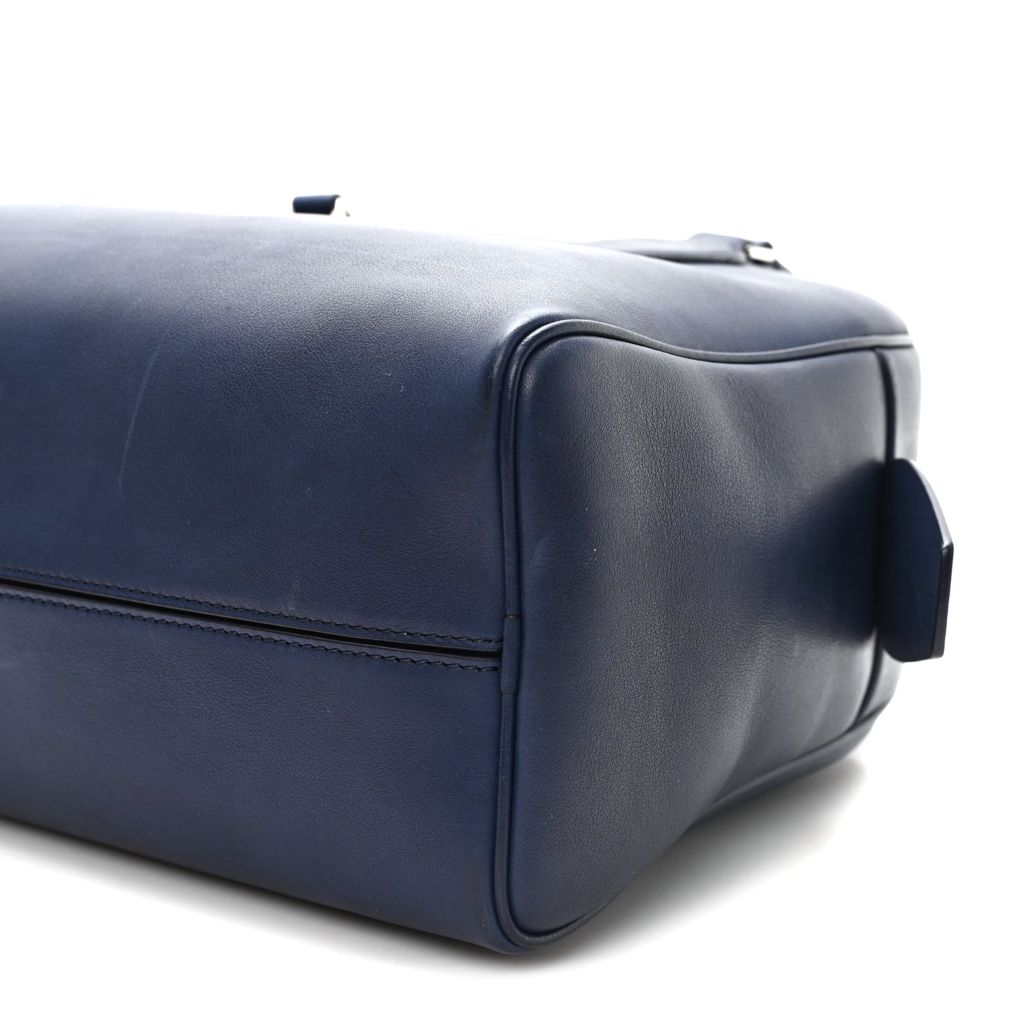 Polished Saddle Calfskin India 12 Blue Nights