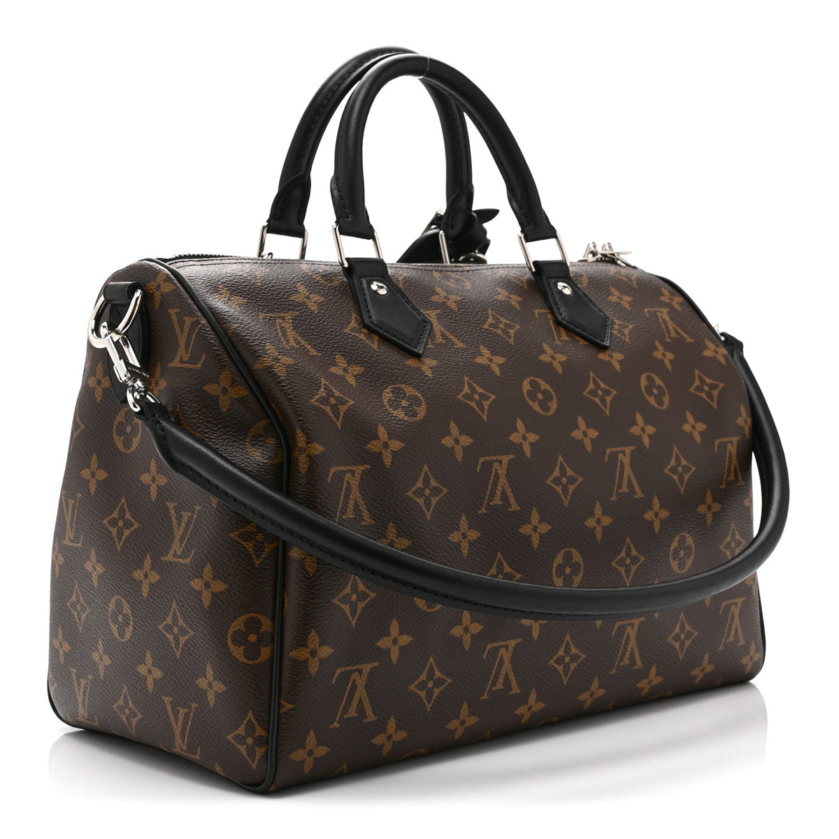 Louis Vuitton Monogram Speedy Soft 30 Dark 3 of 10