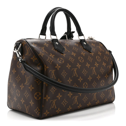 Louis Vuitton Monogram Speedy Soft 30 Dark 3 of 10