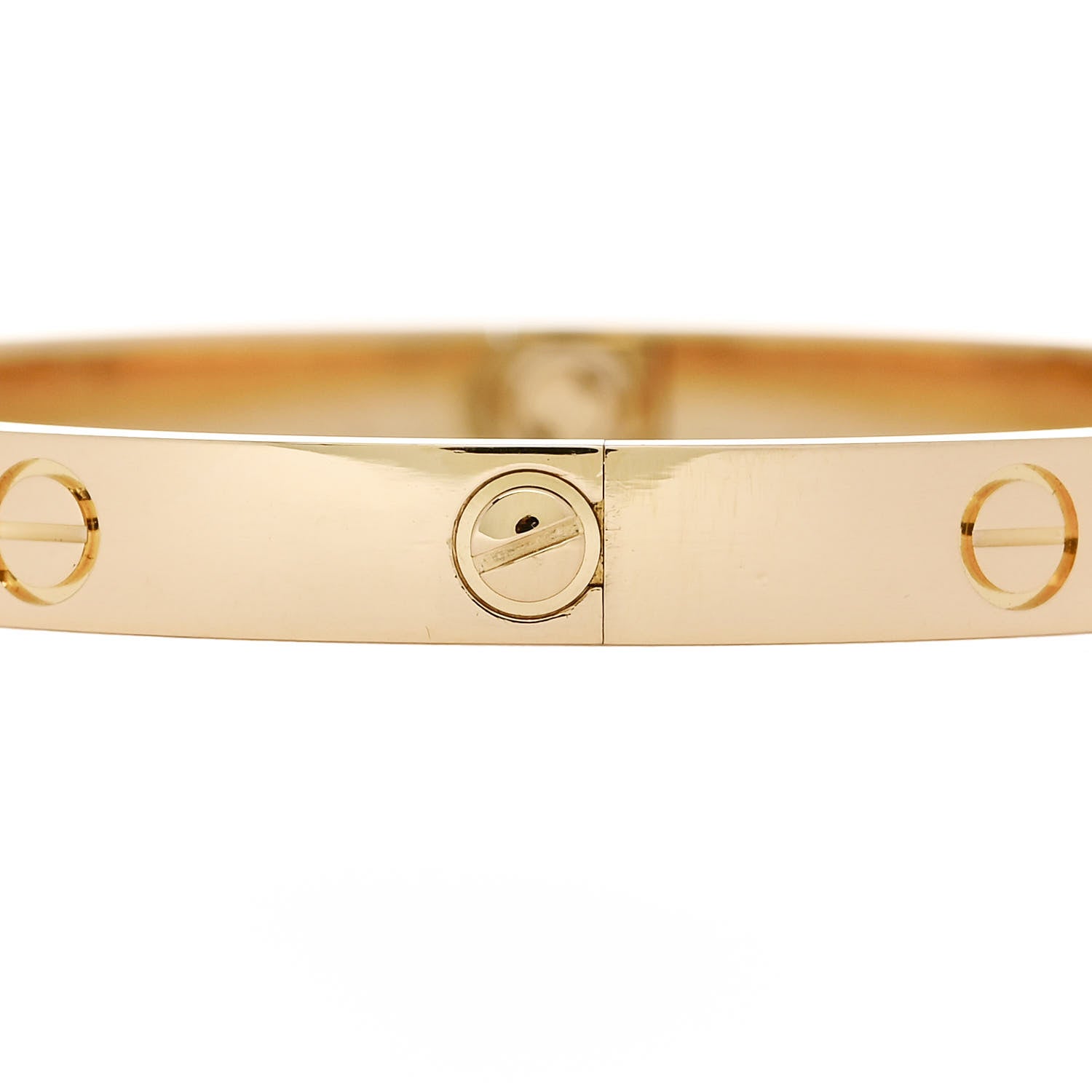 Cartier 18K Yellow Gold LOVE Bracelet 18 5 of 9