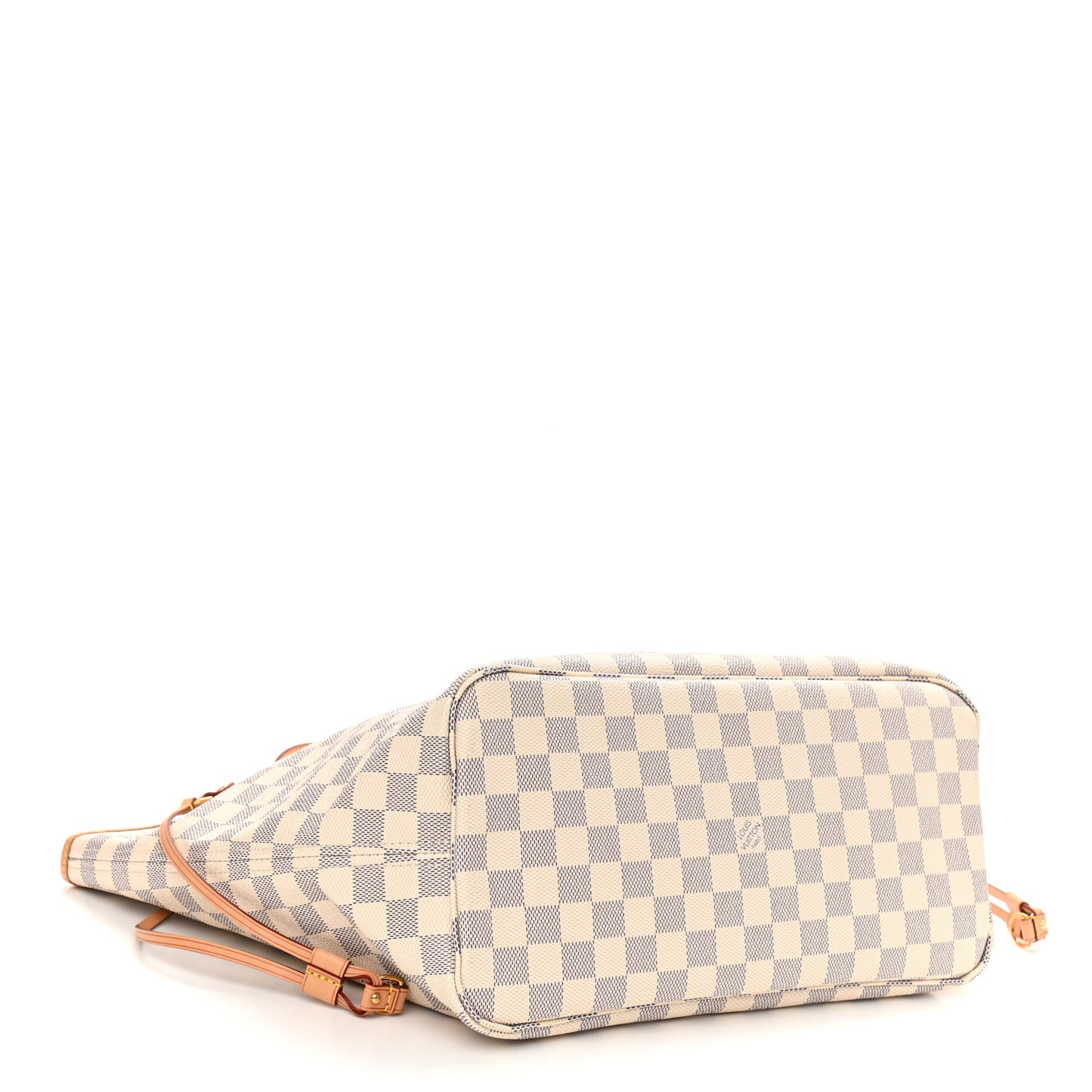Damier Azur Neo Neverfull MM Rose Ballerine