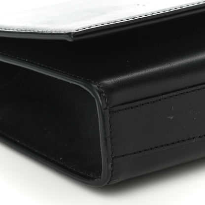 Saint Laurent Calfskin Classic Monogram Tassel Clutch Black 8 of 9