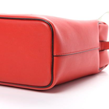 Celine Lambskin Small Soft Cube Satchel Bright Red 9 of 9