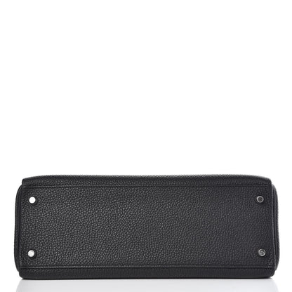 Hermes Togo Kelly Retourne 32 Black 7 of 42