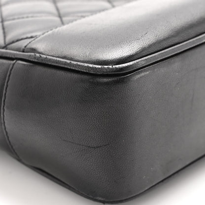 Chanel Lambskin Quilted Shoulder Bag Black 10 of 11