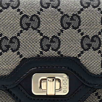Gucci GG Monogram Mini Luce Shoulder Bag Beige Blue 8 of 11