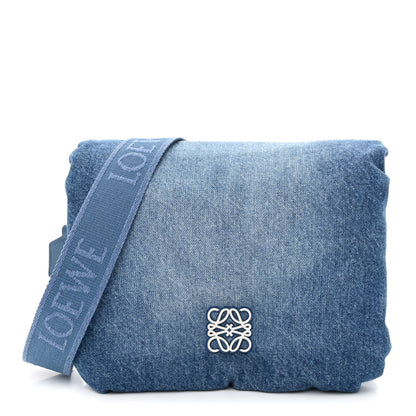 Loewe Denim Goya Puffer Bag Azul Denim 1 of 12