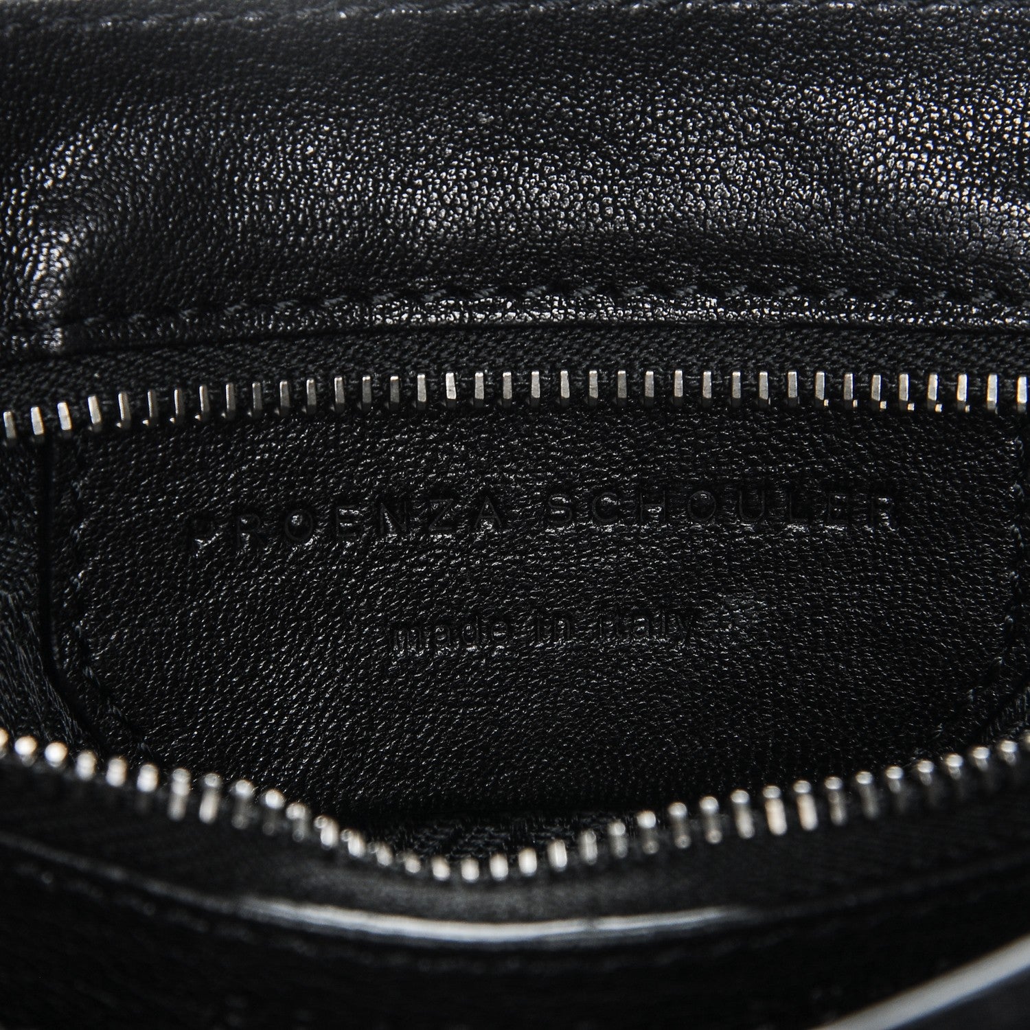 Proenza Schouler Lambskin PS1 Pochette Clutch Black 7 of 7