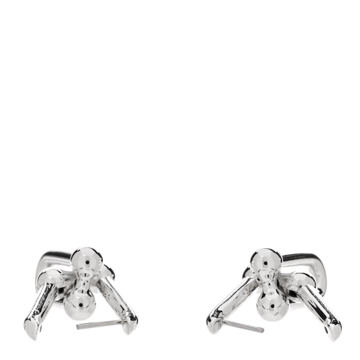 Sterling Silver Large HardWear Link Earrings
