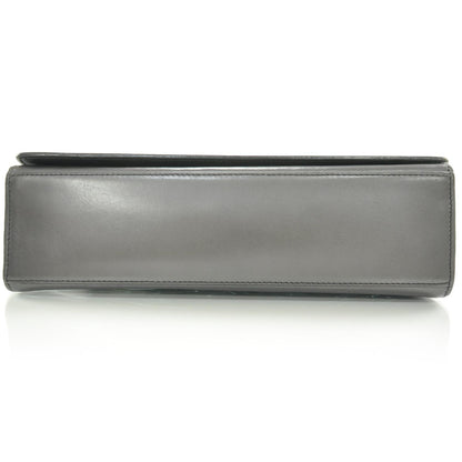 Gucci Leather Shoulder Bag Gunmetal 5 of 8