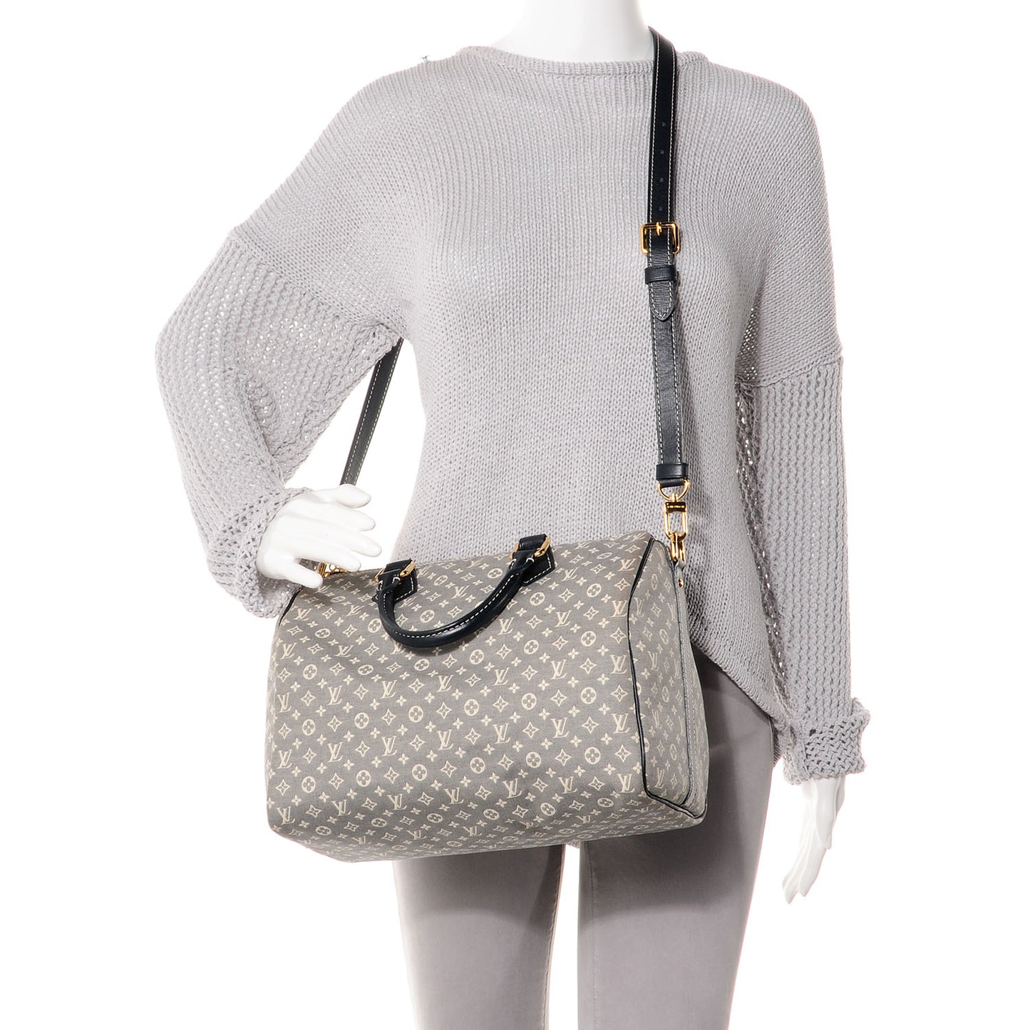 Monogram Idylle Speedy Bandouliere 30 Encre