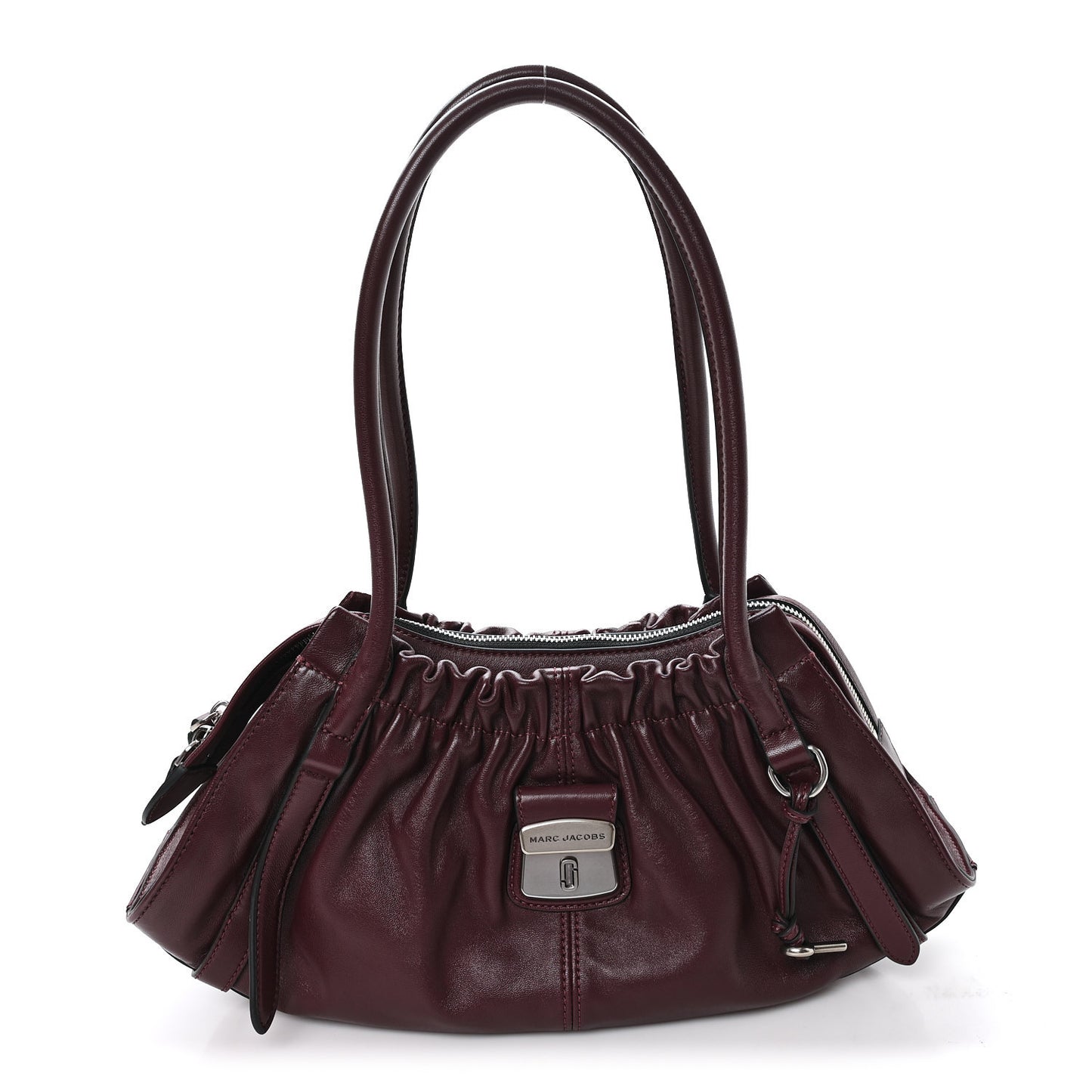 Nappa Medium The Cristina Satchel Dark Plum