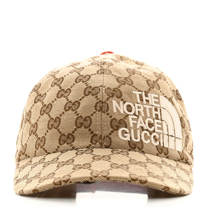 Gucci X THE NORTH FACE Monogram Baseball Hat S Beige 6 of 12