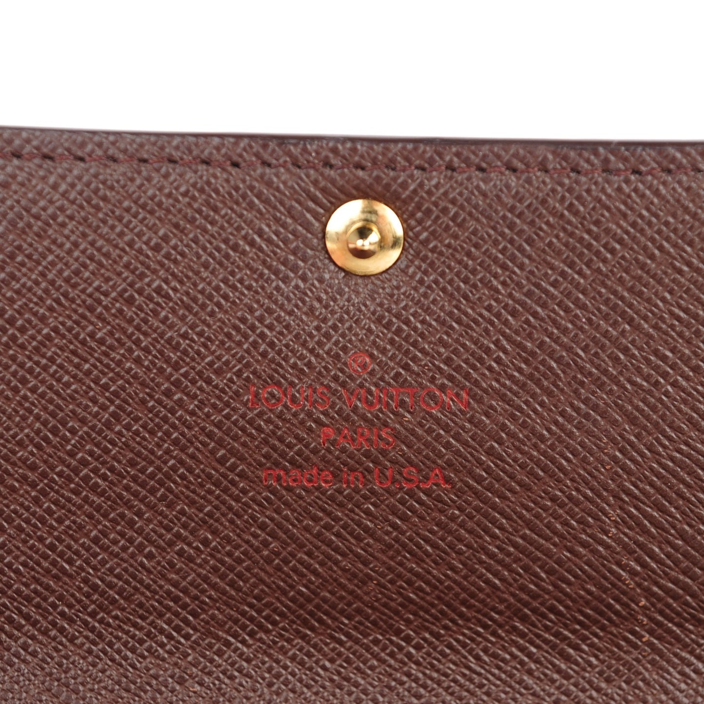 Damier Ebene Sarah Wallet