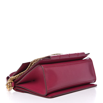 Givenchy Goatskin Small GV3 Shoulder Bag Purple 4 of 9