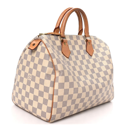 Louis Vuitton Damier Azur Speedy 30 3 of 11