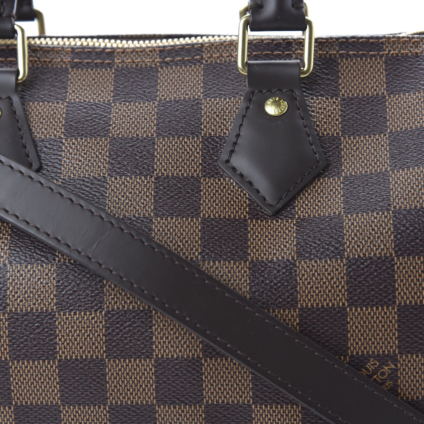 Damier Ebene Speedy Bandouliere 25