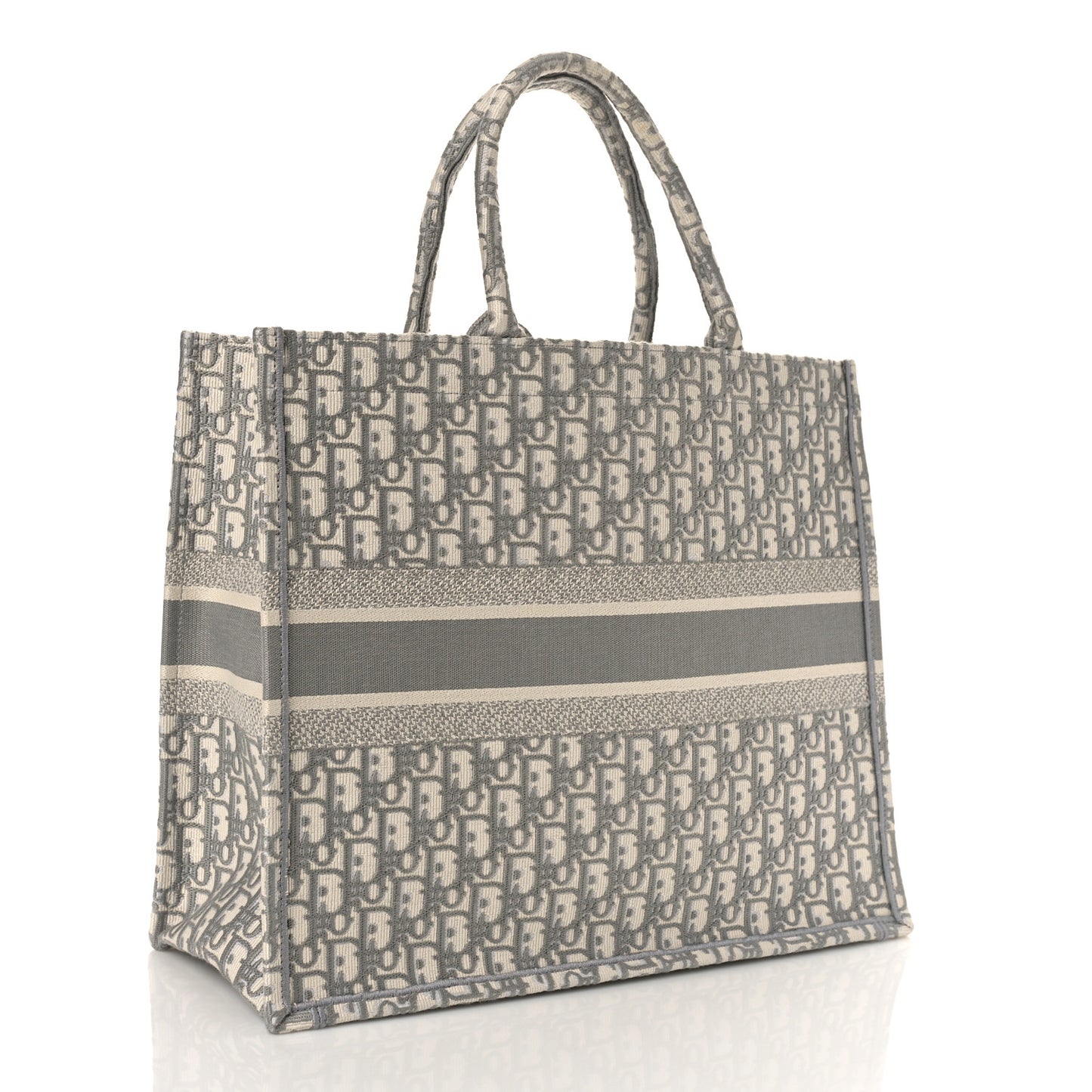 Oblique Large Book Tote Grey